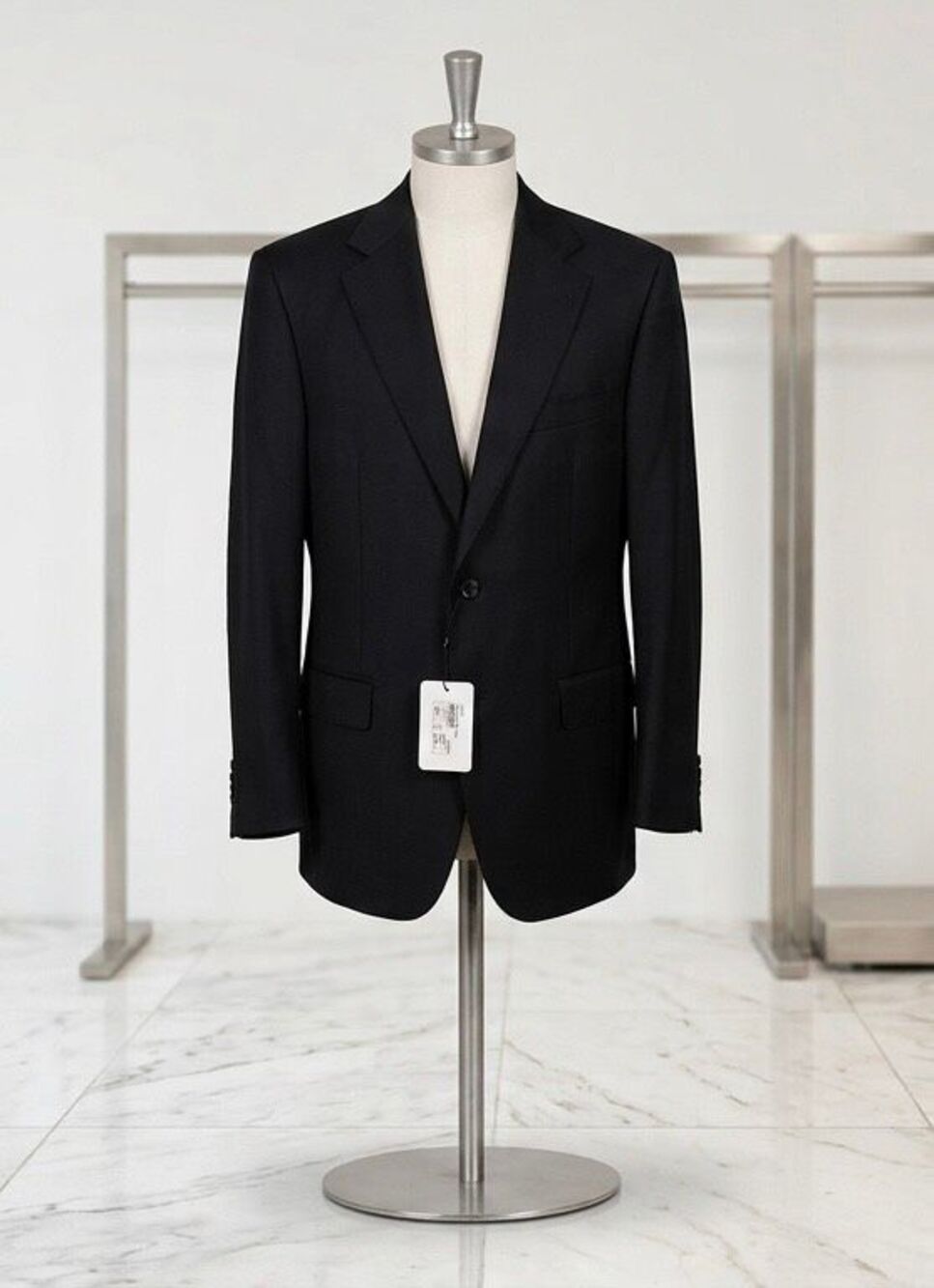 Lebole Men's Super 120's Suit Jacket Midnight Blue Italian Tailored Luxury NWT
